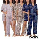 DKNY Ladies Notch Collar 3 Piece PJ Set