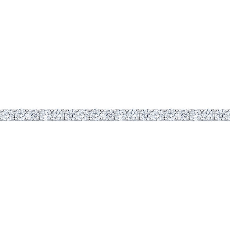 7.00ctw Diamond Tennis Bracelet, 18ct White Gold