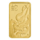 10 Gram Year of the Snake Gold Minted Bar