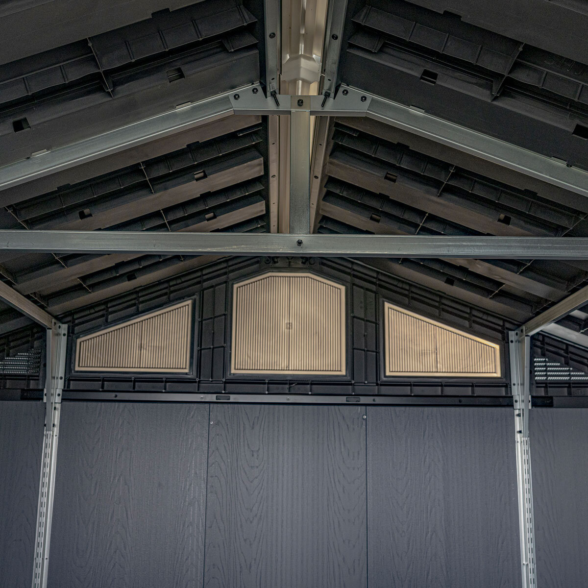 Keter Rosewood Stronghold 10ft x 8ft (3.05 x 2.43m) Storage Shed