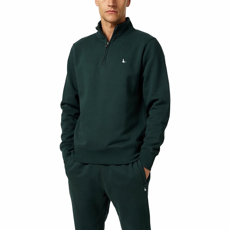 Jack Wills Men's Barchester 1/4 Zip Sweatshirt