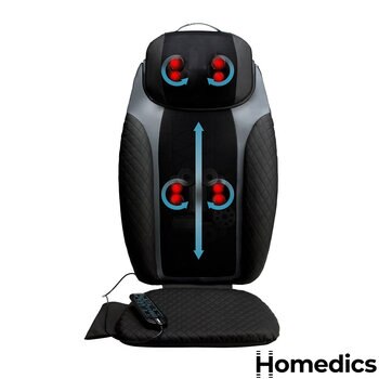 Homedics 2 in 1 Shiatsu Massager and Cordless Cushion, MCS-950HJ-GB