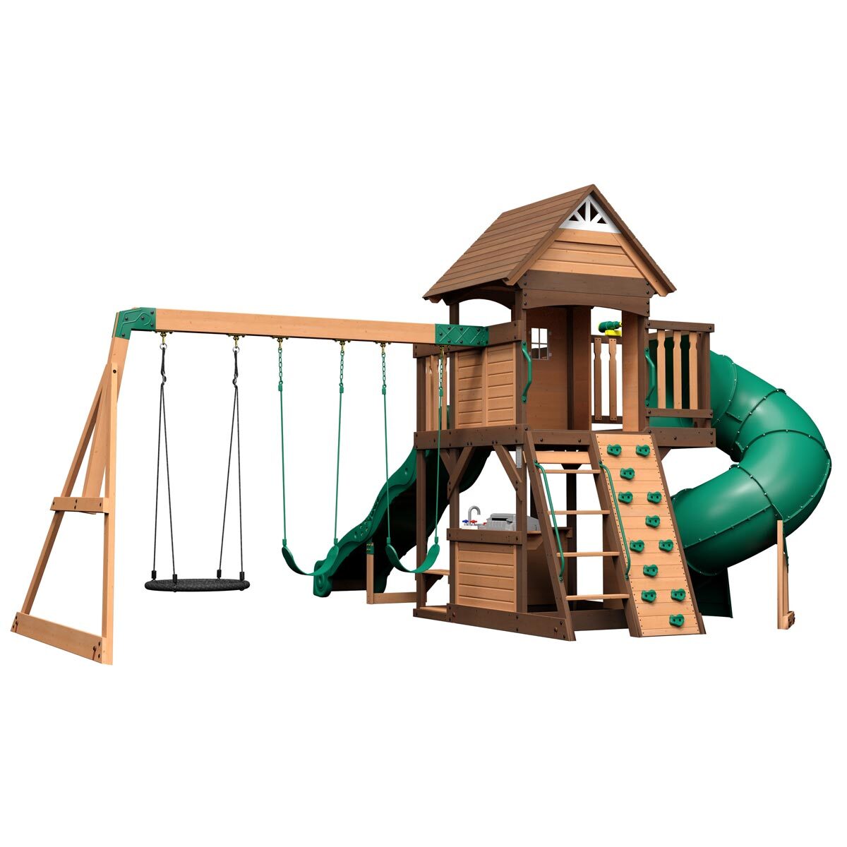 Cedar summit adventure ridge playset costco on sale