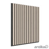 Artika Sonolok Acoustic Wall Panel Set in Light Grey / Ash & Black, 4 Pack