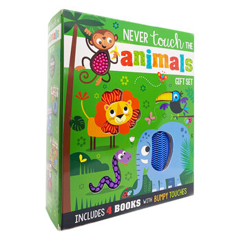 Never Touch The Animals x4 Book Gift Set