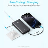 Anker Zolo 10,000mAh Power Bank with Built-in USB-C Cable 2-Pack Anker Zolo 10,000mAh Power Bank with Built-in USB-C Cable 2-Pack