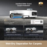 Lifestyle image showing wet and dry seperation for carpets Lifestyle image showing wet and dry seperation for carpets