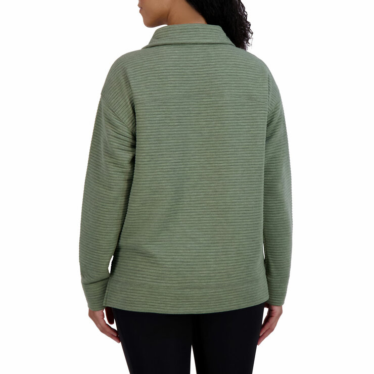 Kirkland Signature Ladies Ottoman 1/2 Zip Kirkland Signature Ladies Ottoman 1/2 Zip