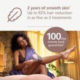 Lifestyle image of model using ipl Lifestyle image of model using ipl