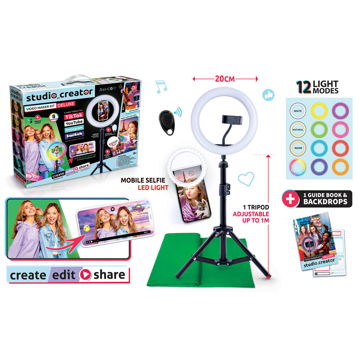 Buy Studio Creator Video Maker Kit Info2 Image at Costco.co.uk