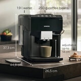 Lifestyle image of Siemens Bean To Cup Coffee Machine dimensions