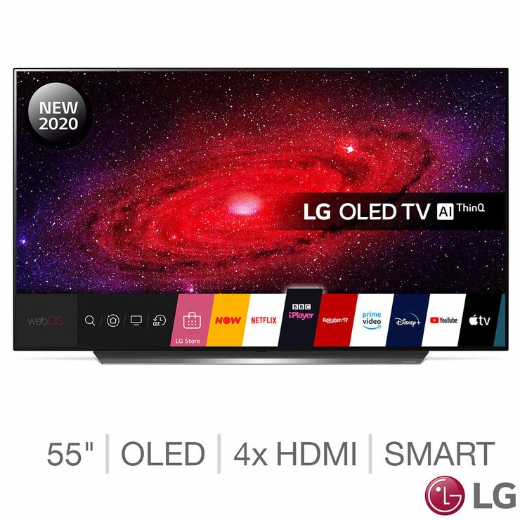 LG OLED55CX6LA 55 Inch OLED 4K Ultra HD Smart TV Costco UK
