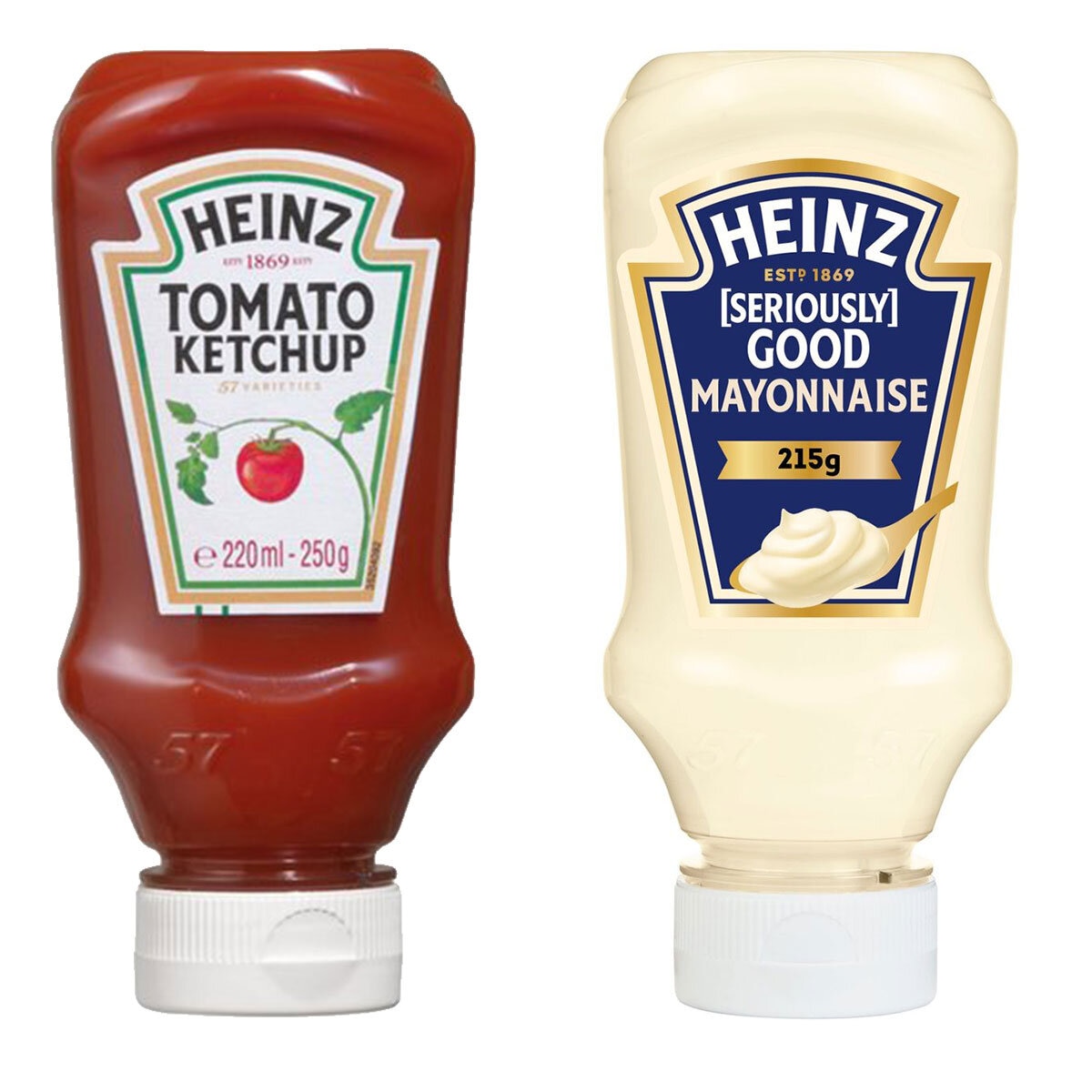 2 bottles of sauce