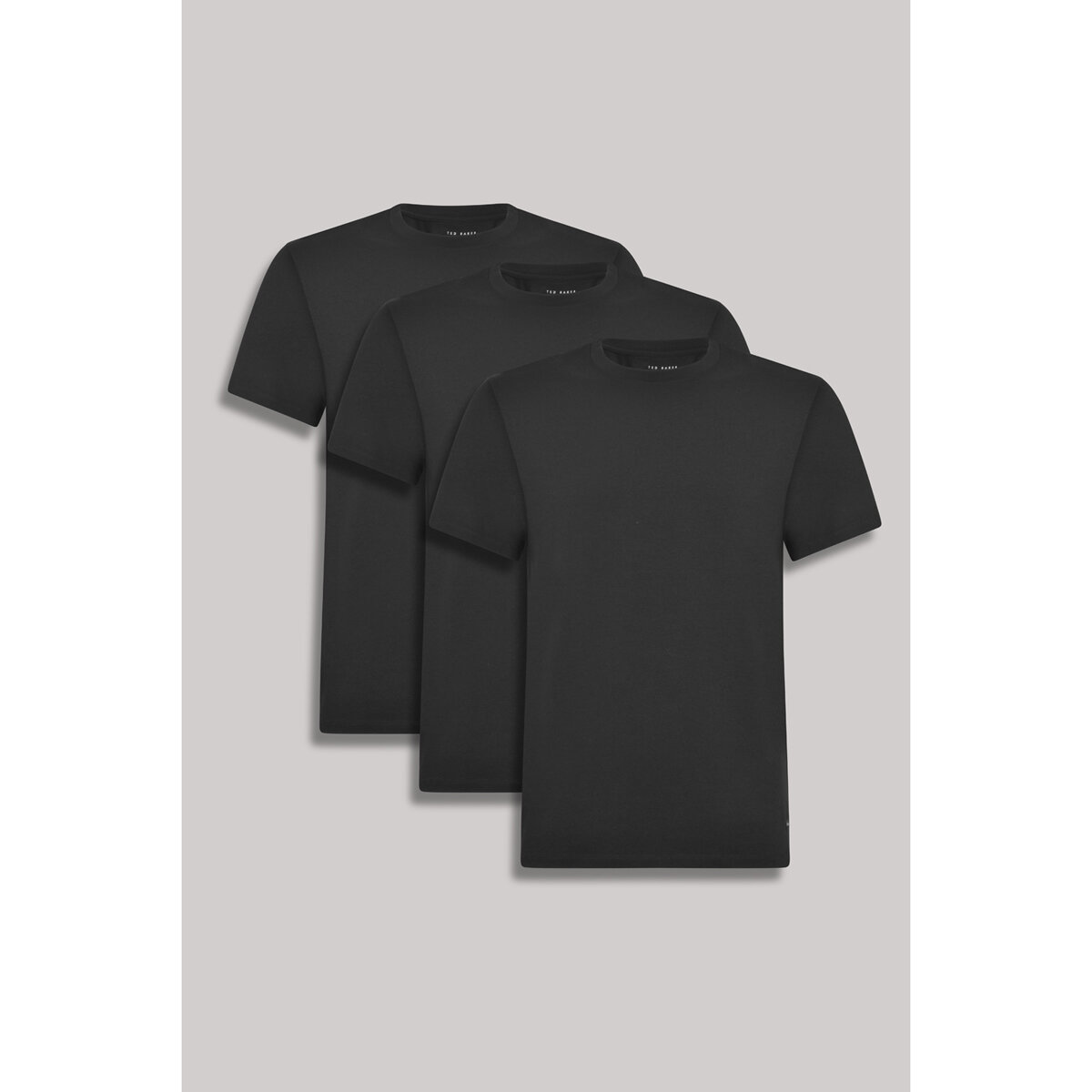 Ted Baker Men's T-Shirt, 3 Pack in Black | Costco UK