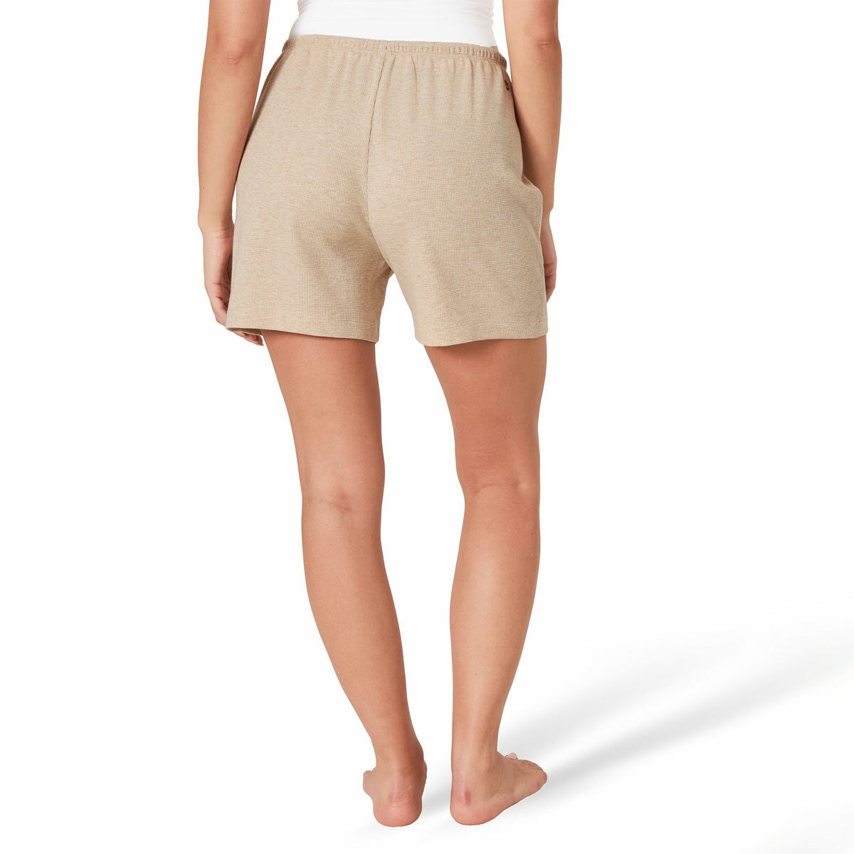 Well + Home Ladies 3 Piece Waffle Lounge Set in Brown