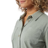 32 Degrees Stretch Cotton Shirt in Khaki