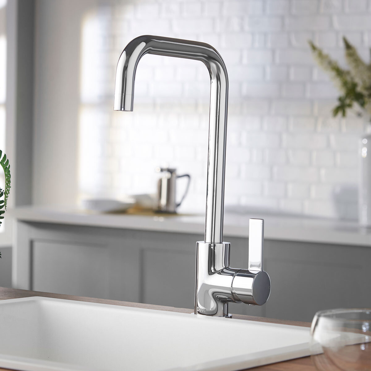 Deva Ashworth Kitchen Sink Mixer Tap In Chrome, Model ASH104