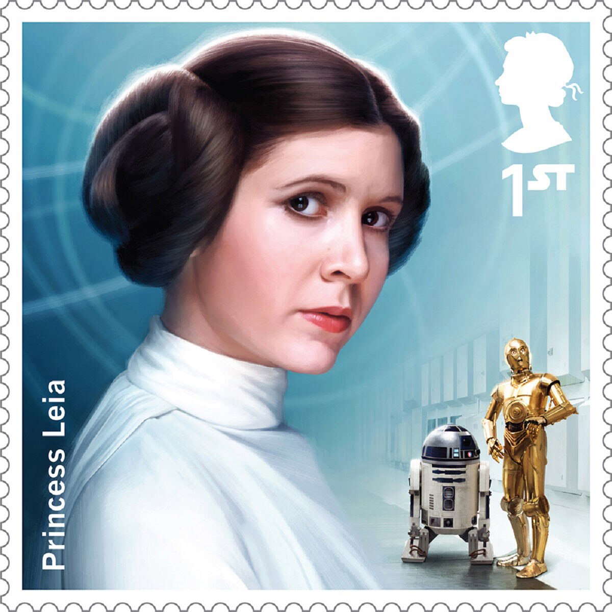 STAR WARS™ Framed Royal Mail® Special Character Collectable Stamps with Tatooine Backdrop