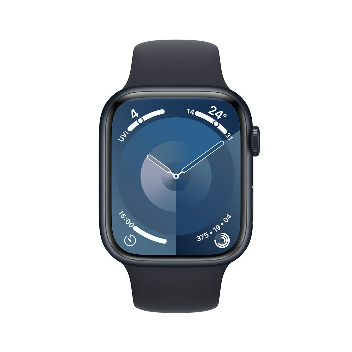 Apple Watch Series 9 GPS 41mm Midnight Aluminium Case wi