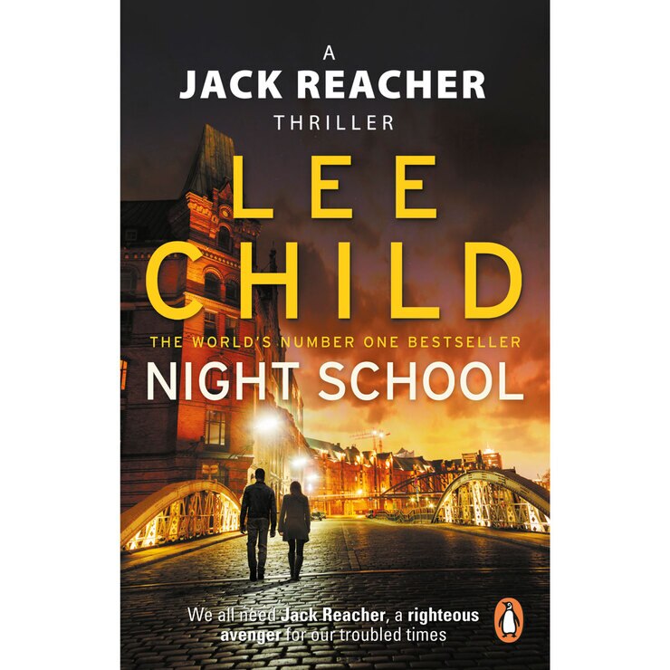 front cover images of Lee Child Books- Night School front cover images of Lee Child Books- Night School