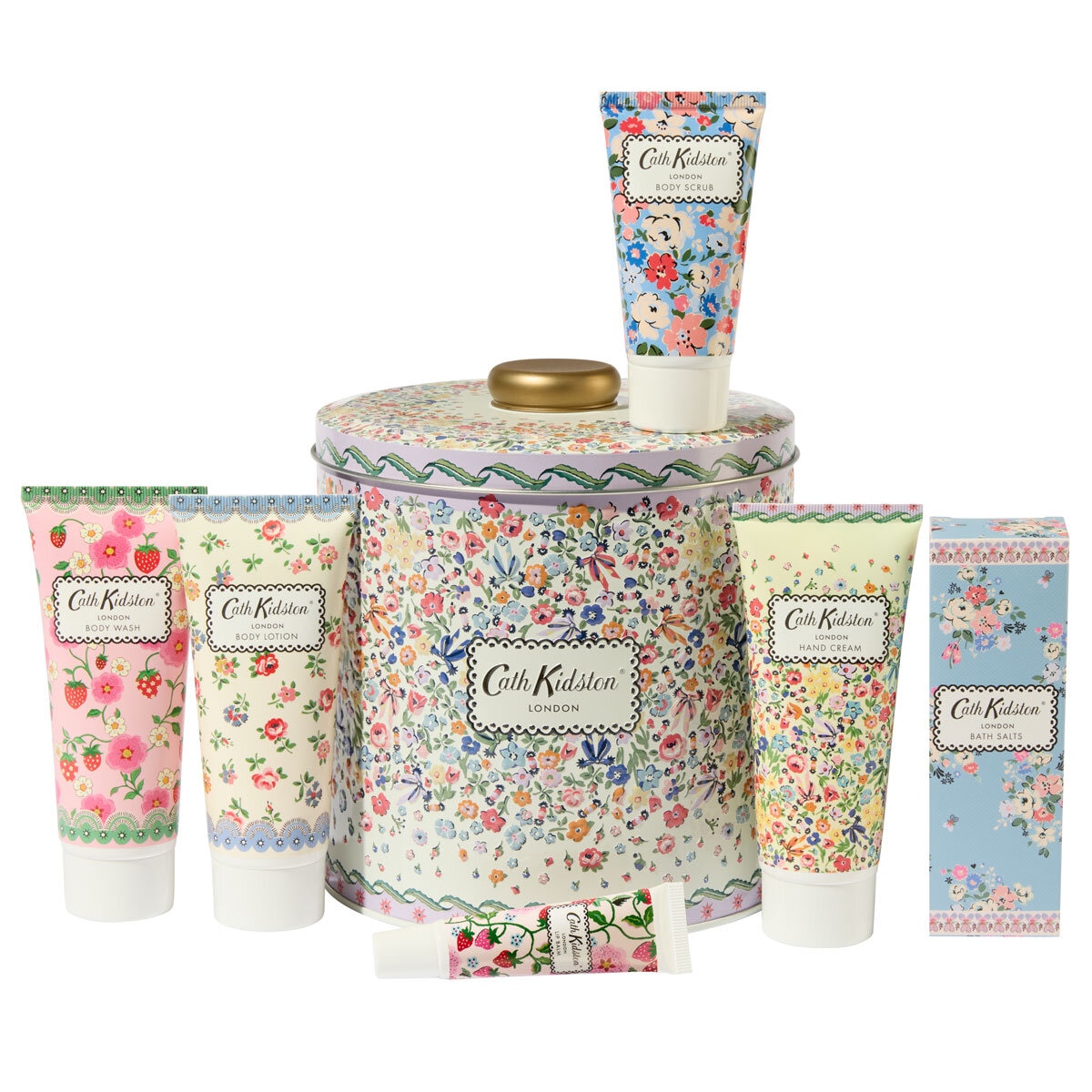 Cath Kidston, Body Treats Tin Gift Set, Harmony Ditsy