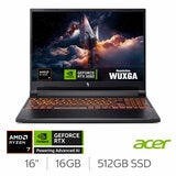 Acer Nitro, AMD Ryzen 7, 16GB RAM, 512GB SSD, NVIDIA GeForce RTX 5060, 16 Inch Gaming Laptop Acer Nitro, AMD Ryzen 7, 16GB RAM, 512GB SSD, NVIDIA GeForce RTX 5060, 16 Inch Gaming Laptop