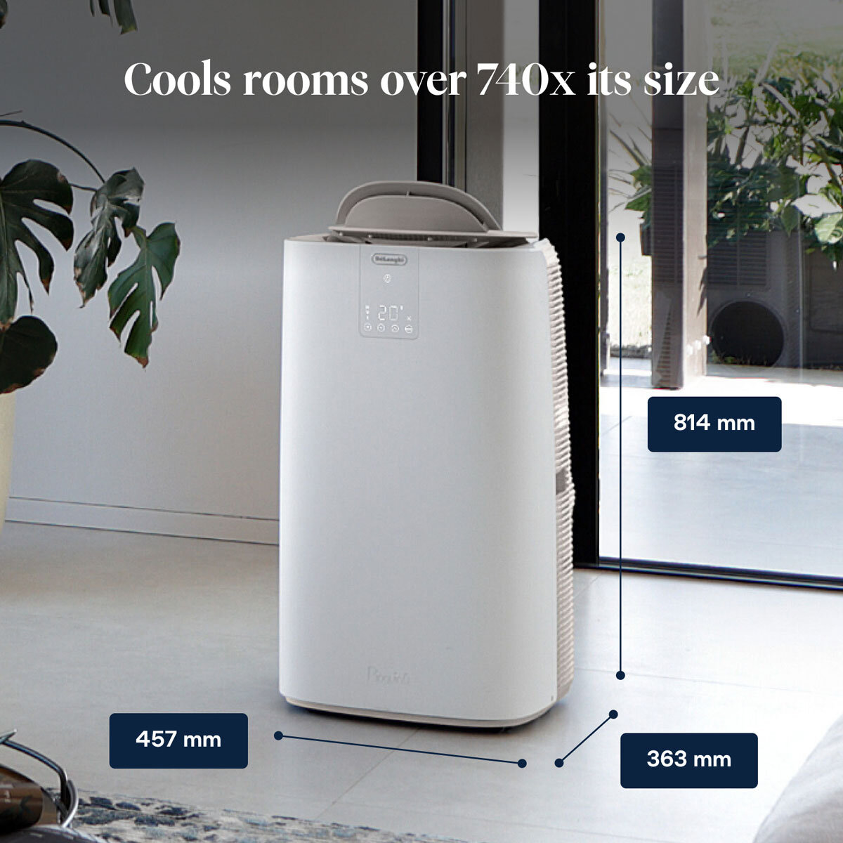Descriptive image of De'Longhi GentleJet Air Con