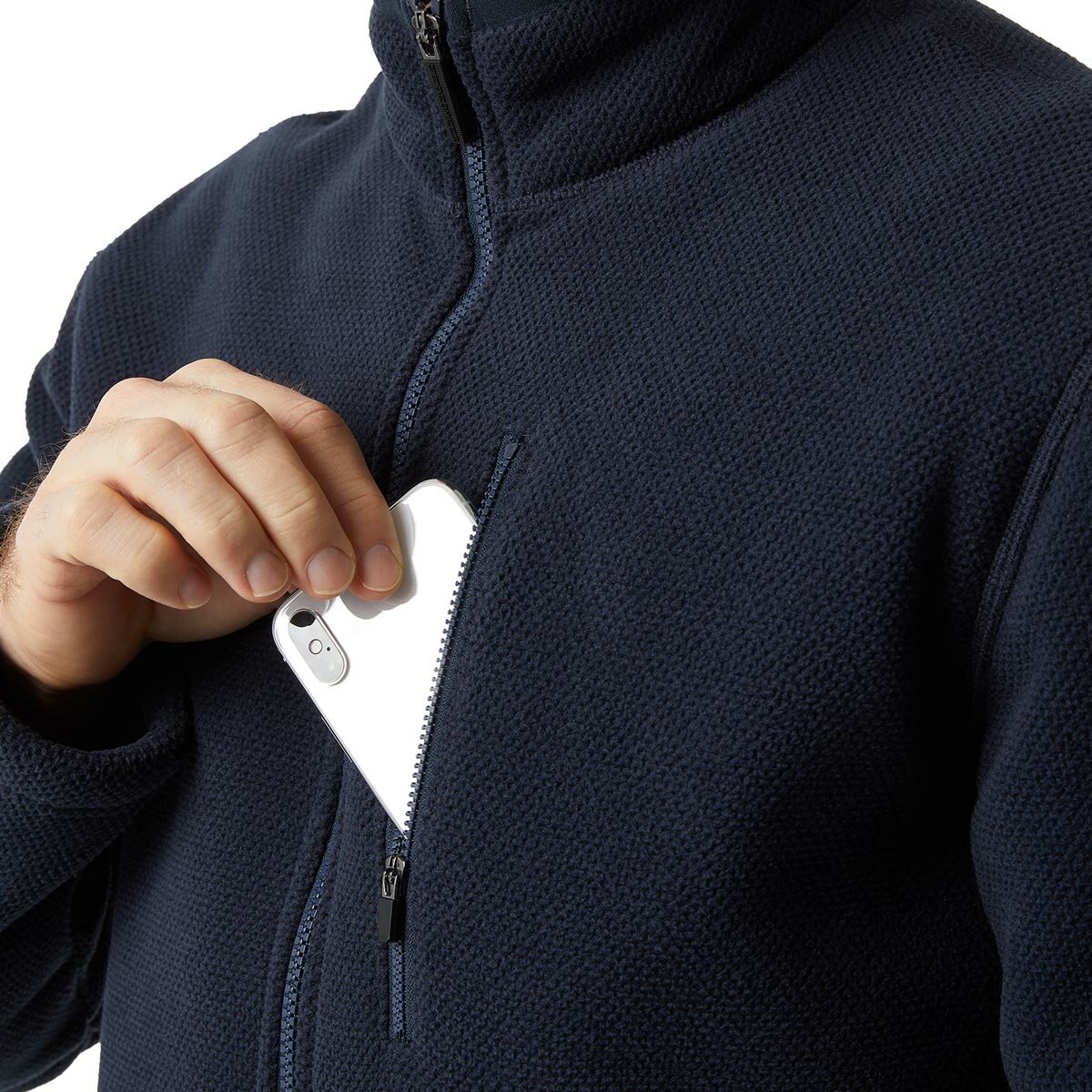 32 Degrees Men's Weekend Sherpa Fleece in Navy