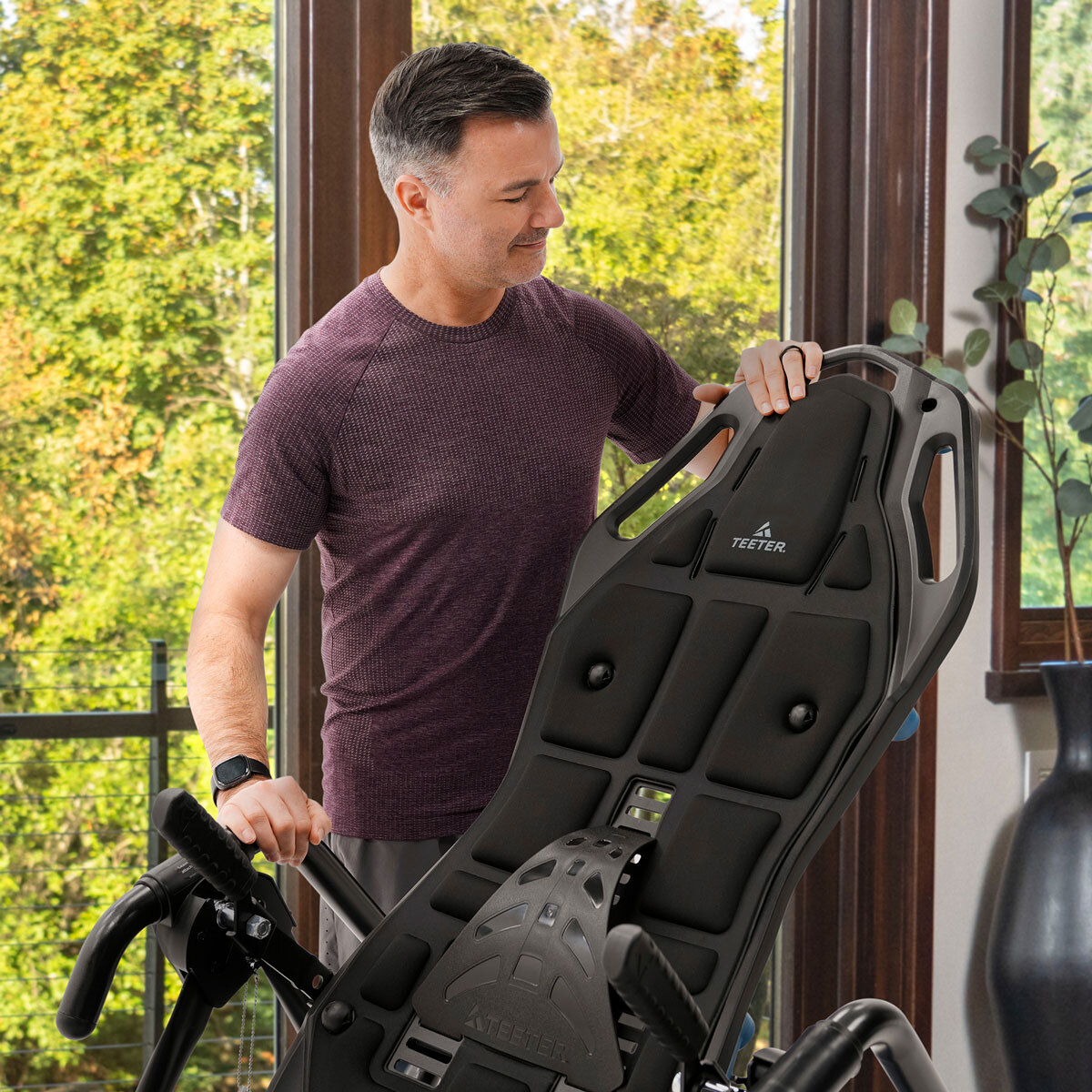 Teeter FitSpine FX3 Inversion Table with Comfort Cushion & Program Mat