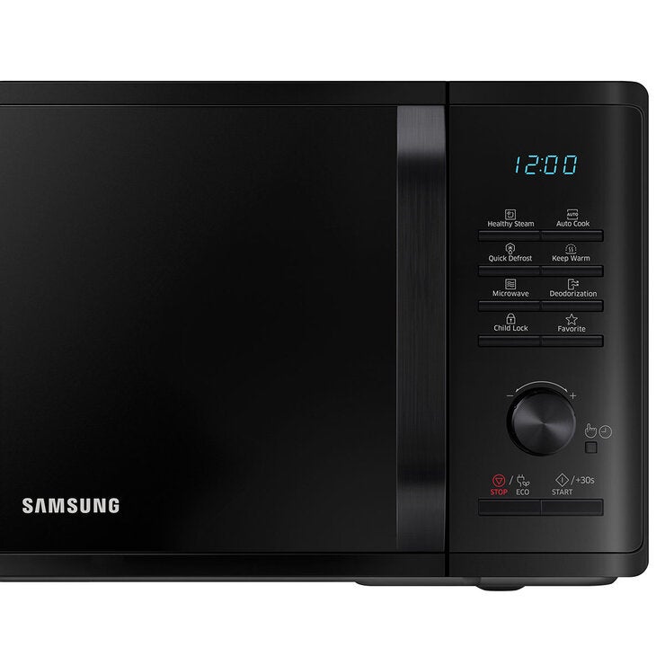 Samsung 23 Litre 800W Solo Microwave in Black, MS23K3555EK/EU