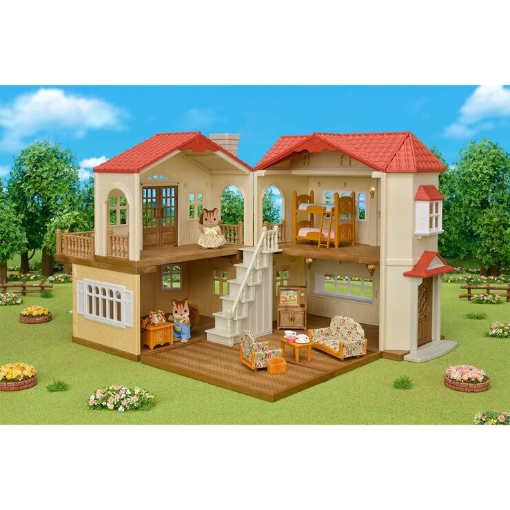 Buy Sylvanian Families Red Roof Country Home Overview2 Image at Costco.co.uk