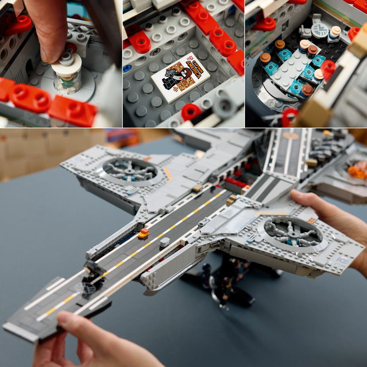 LEGO Marvel S.H.I.E.L.D. Helicarrier - Model 76354 (18+ Years) LEGO Marvel S.H.I.E.L.D. Helicarrier - Model 76354 (18+ Years)