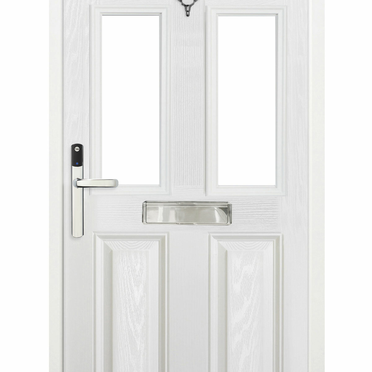 Yale Conexis L2 Smart Lock in Chrome with 4 Tags