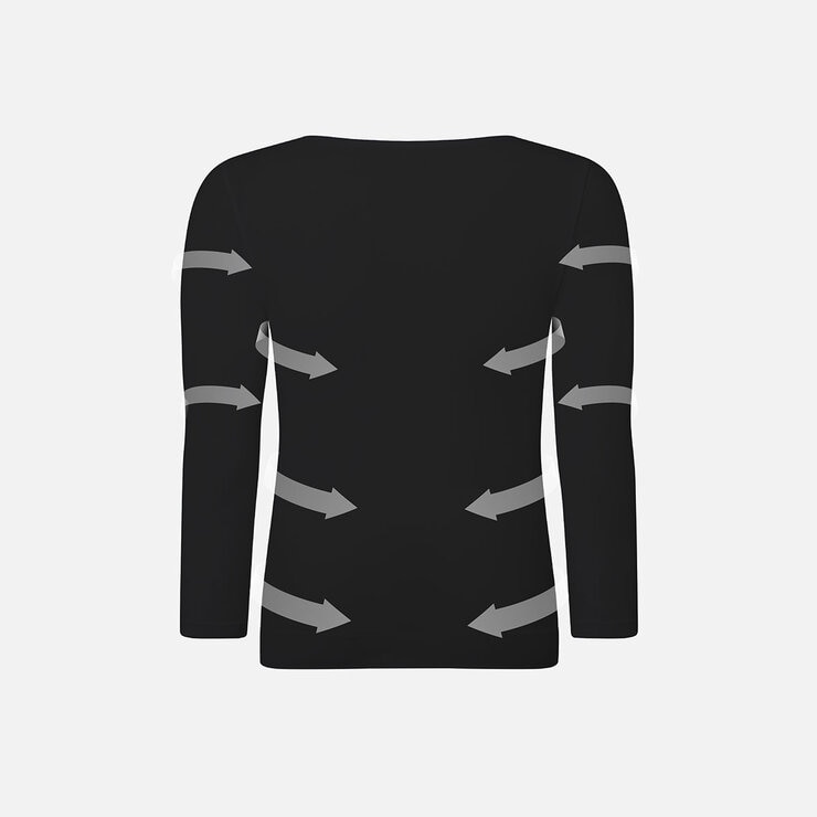 EvenLina long-sleeved shaping compression T-shirt