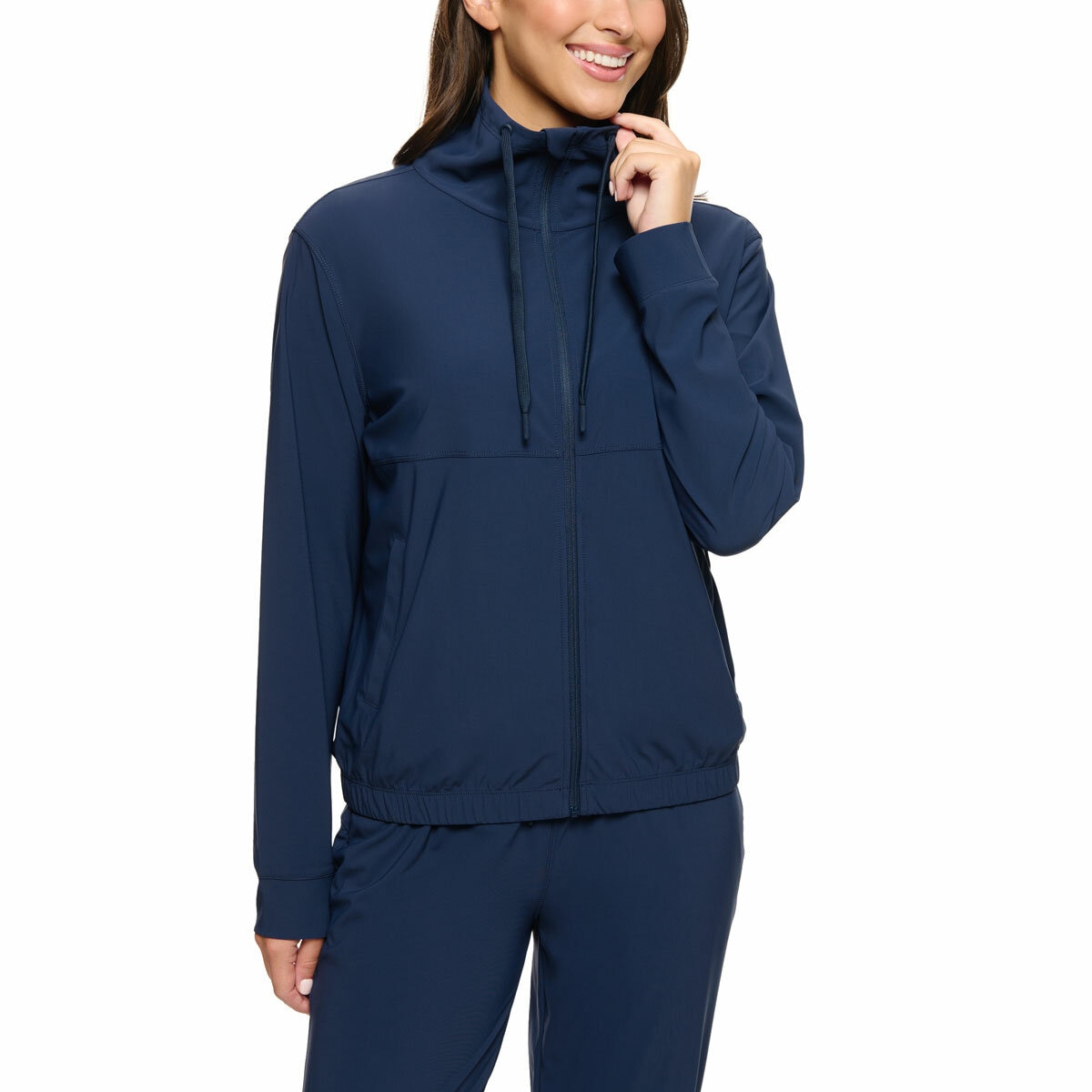 Kirkland Signature Women's Full Zip Active Jacket in Blue