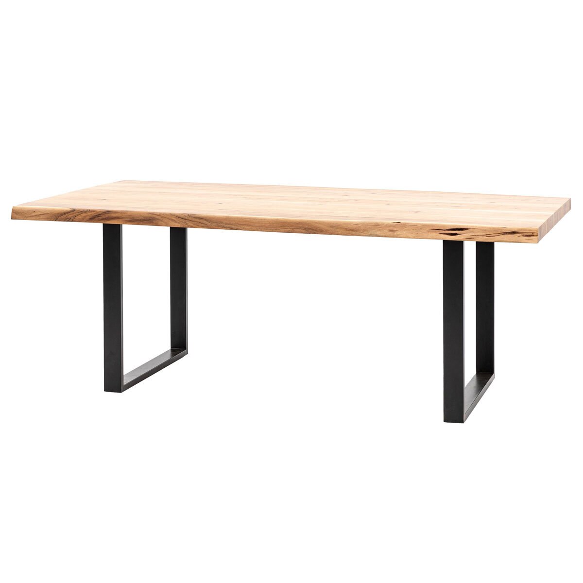 Gallery Chisbury Acacia Live Edge Dining Table, Seats 4-6
