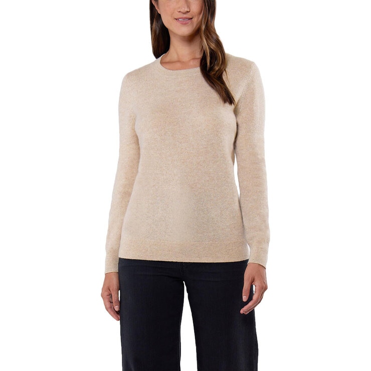 Matty M Cashmere Sweater in Taupe Matty M Cashmere Sweater in Taupe