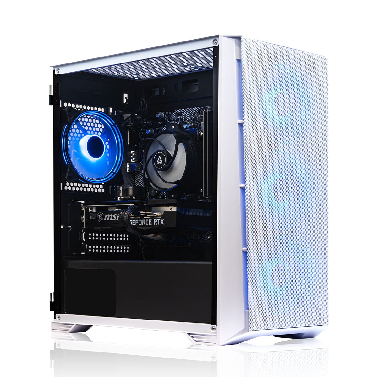 AWD-IT Candidus 5 Gaming PC, i5-12400F, GeForce RTX 4060, 16GB RAM, 1TB SSD, 370-767-2B7