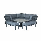 Bramblecrest San Marino 4 Piece Deep Seating Corner Patio Set Bramblecrest San Marino 4 Piece Deep Seating Corner Patio Set