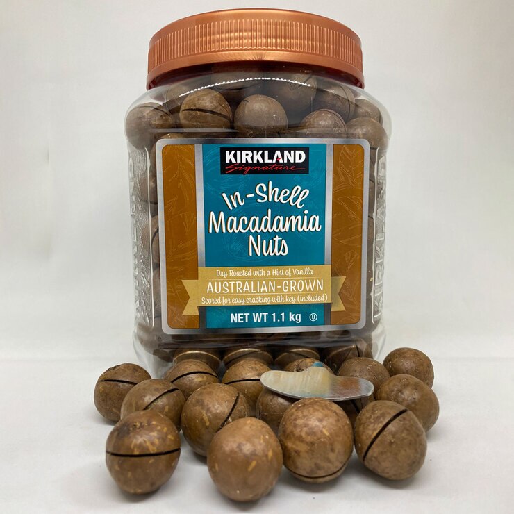 Kirkland Signature InShell Macadamia Nuts, 1.1kg Costco UK