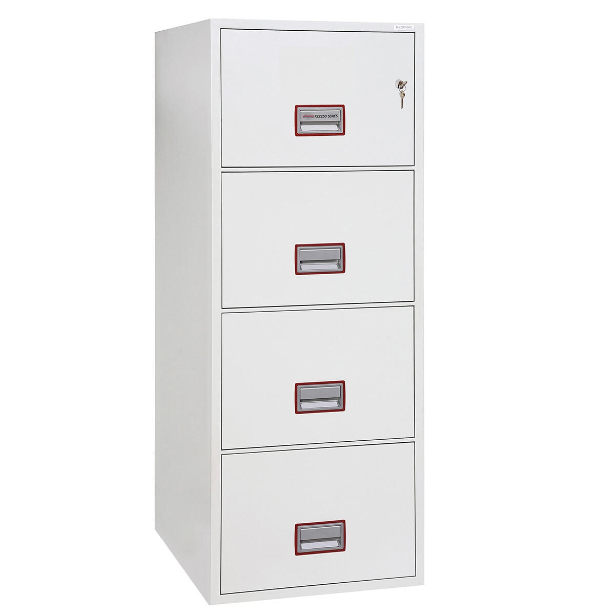 Cut out image of cabinet on white background