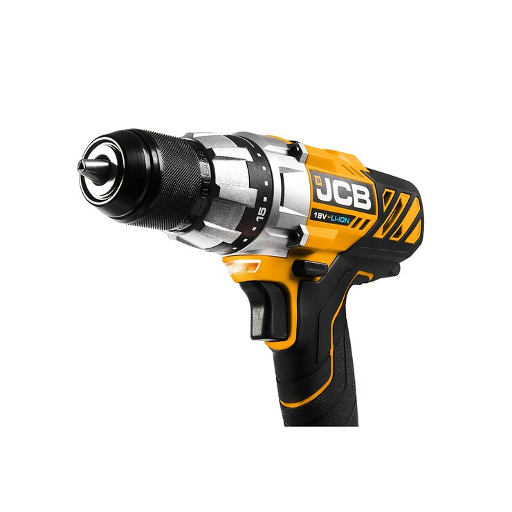 JCB Cordless Drill and Impact Drill Kit, includes x3 Batteries Costco UK