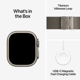 Buy Apple Watch Ultra 4 GPS + Cellular, 49mm Titanium Case with Natural Titanium Milanese Loop at costco.co.uk