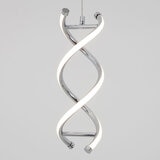 Artika DNA Single Light LED Pendant in Chrome