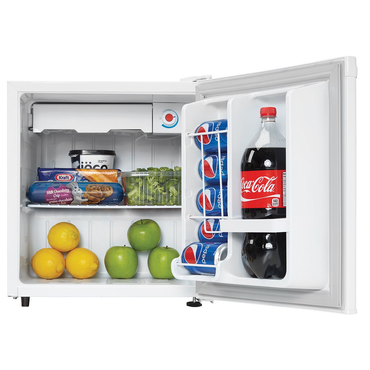 Danby DCR016KA1WDB, Fridge with Freezer, A+ Rating in White Costco UK