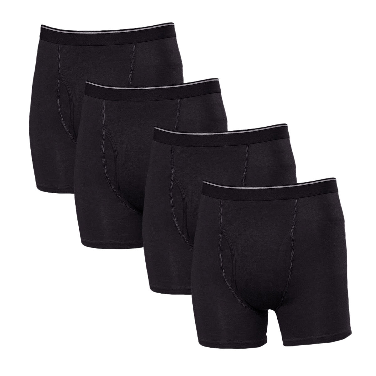 Kirkland Signature Men's 4 Pack Boxer Shorts, Extra Large