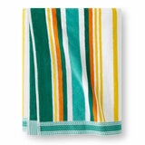Oversized 100% Cotton Striped Beach Towel