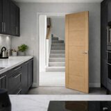 Mendes Internal Prefinished Internal Door - Oak Cotswold in 3 Sizes