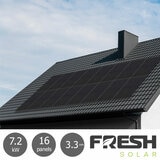 Fresh Solar 7.2kW Solar PV System [16 Panels] with 3.3kW Fox Battery - Fully Installed