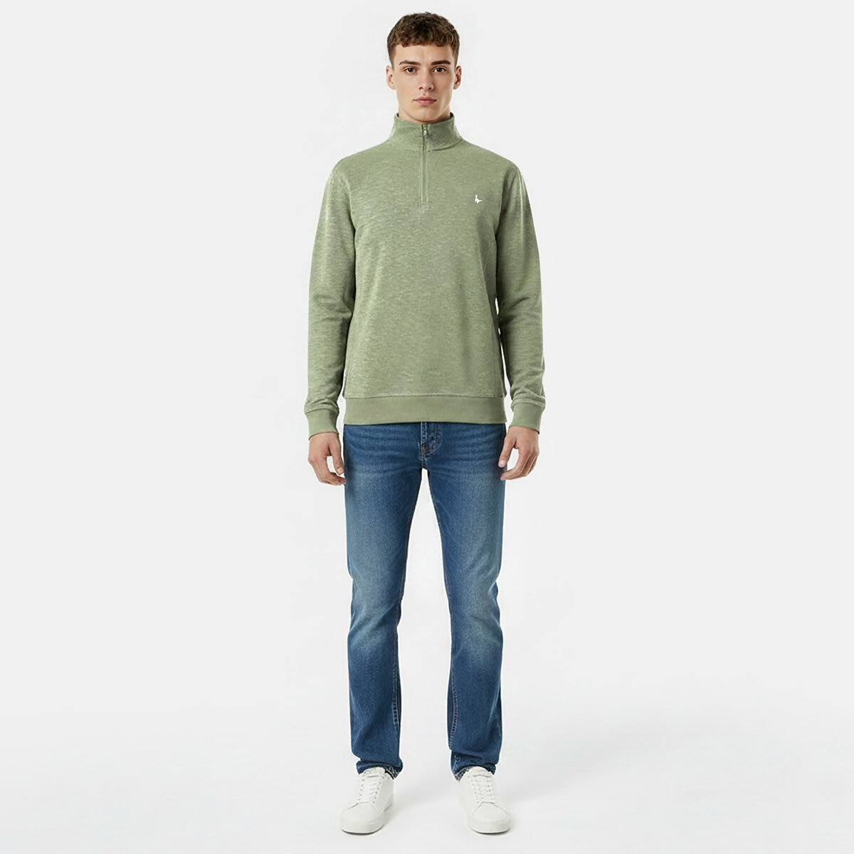 Jack Wills Men's 1/4 Zip Jumper Jack Wills Men's 1/4 Zip Jumper